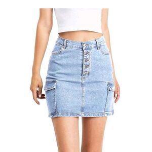 NEW juniors or kids Large stretch cargo skirt BY LOVE TREE SEE MEASUREMENTS